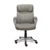 Glacial Gray Linen Executive Office Chair -Furniture Specialty Shop 810513550 4