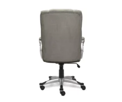 Glacial Gray Linen Executive Office Chair -Furniture Specialty Shop 810513550 7