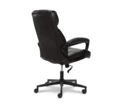 Hannah Black Bonded Leather Office Chair -Furniture Specialty Shop 810513552 12
