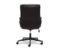Hannah Black Bonded Leather Office Chair -Furniture Specialty Shop 810513552 13