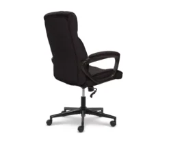 Hannah Charcoal Gray Microfiber Office Chair 35 Hannah Charcoal Gray Microfiber Office Chair -Furniture Specialty Shop 810513553 11