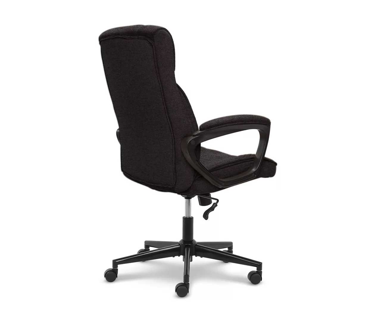 Hannah Charcoal Gray Microfiber Office Chair 16 Hannah Charcoal Gray Microfiber Office Chair - Image 14