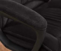 Hannah Charcoal Gray Microfiber Office Chair 26 Hannah Charcoal Gray Microfiber Office Chair -Furniture Specialty Shop 810513553 5