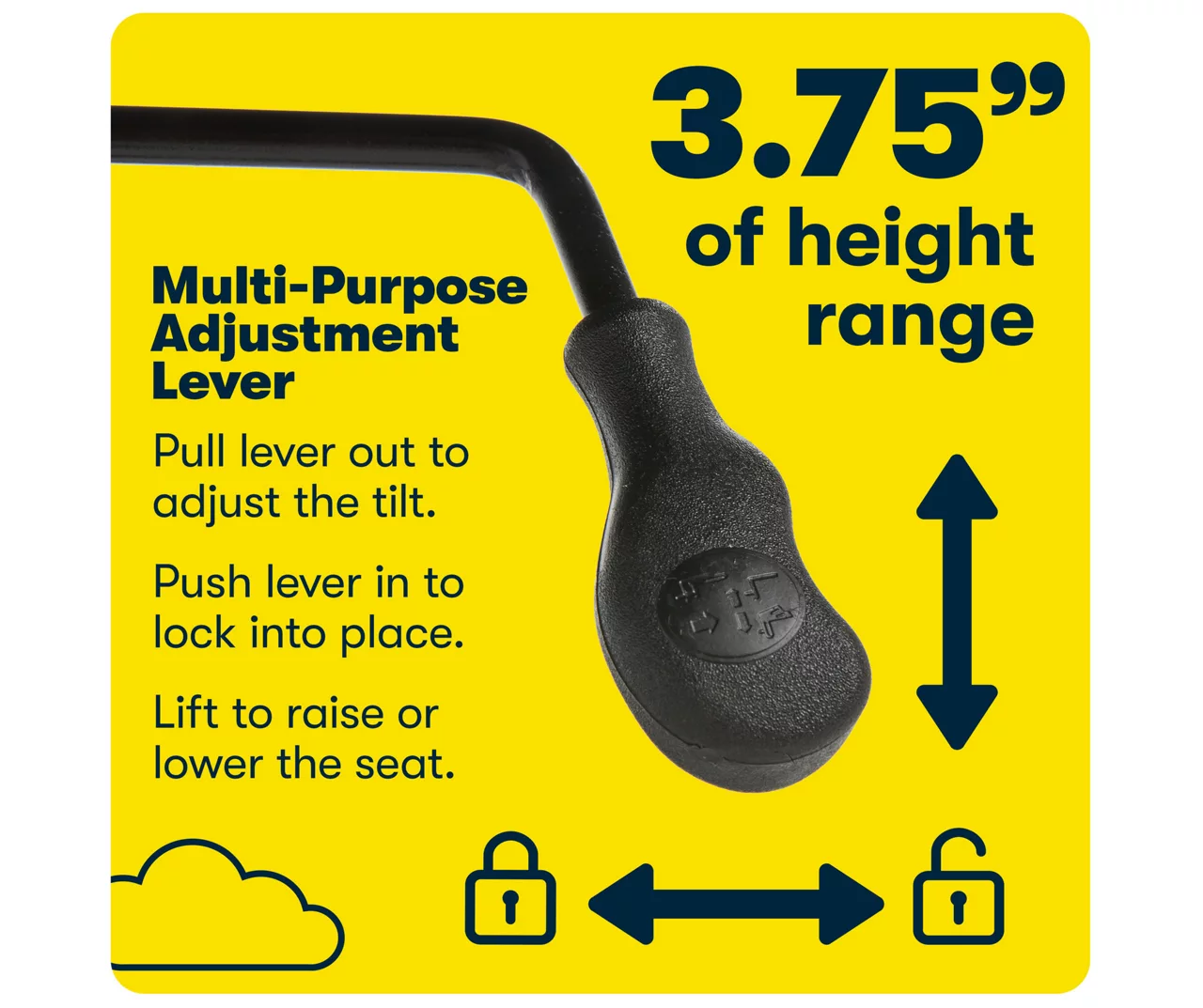 Hannah Charcoal Gray Microfiber Office Chair 11 Hannah Charcoal Gray Microfiber Office Chair - Image 9