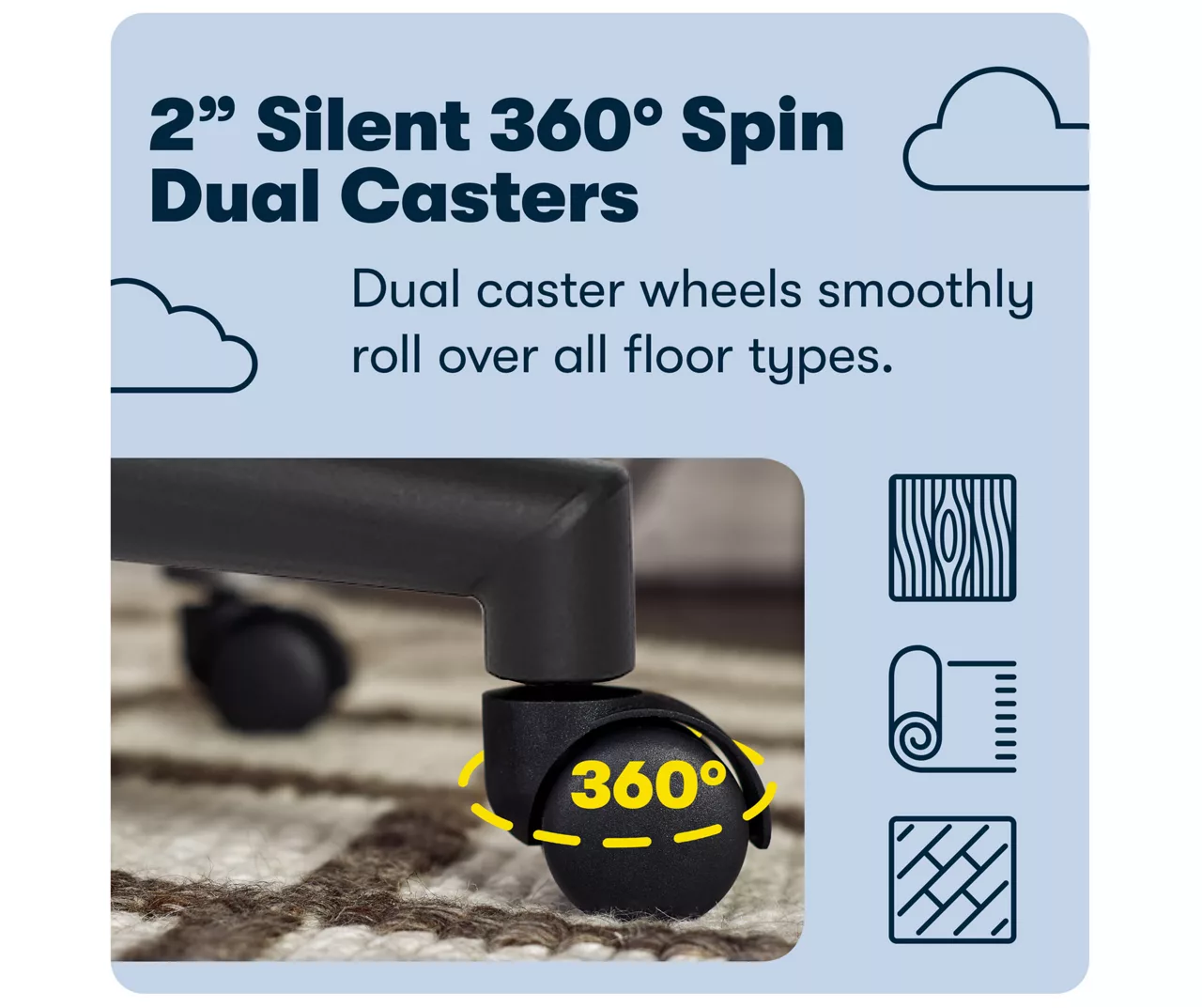 Hannah Charcoal Gray Microfiber Office Chair 12 Hannah Charcoal Gray Microfiber Office Chair - Image 10