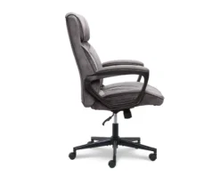 Gray & Black Executive Office Chair -Furniture Specialty Shop 810513554 11