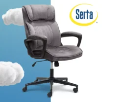 Gray & Black Executive Office Chair -Furniture Specialty Shop 810513554