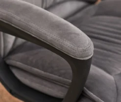 Gray & Black Executive Office Chair -Furniture Specialty Shop 810513554 6