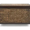 Rustic Black Wicker Storage Trunk -Furniture Specialty Shop 810513555 11