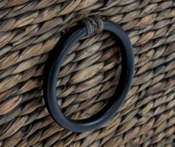 Rustic Black Wicker Storage Trunk -Furniture Specialty Shop 810513555 9