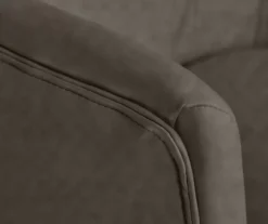 Leighton Gray Memory Foam Bonded Leather Office Chair -Furniture Specialty Shop 810513560 5