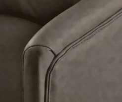 Leighton Gray Memory Foam Bonded Leather Office Chair -Furniture Specialty Shop 810513560 6