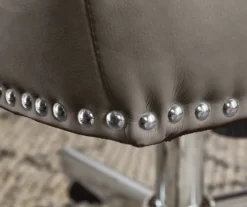 Leighton Gray Memory Foam Bonded Leather Office Chair -Furniture Specialty Shop 810513560 7