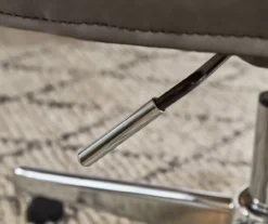 Leighton Gray Memory Foam Bonded Leather Office Chair -Furniture Specialty Shop 810513560 9