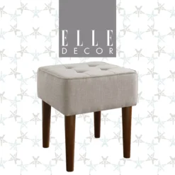 Aria Tufted Stool -Furniture Specialty Shop 810513576