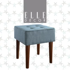 Aria Tufted Stool -Furniture Specialty Shop 810513577