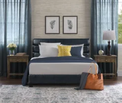 Black Channel Tufted King Upholstered Bed Frame 25 Black Channel Tufted King Upholstered Bed Frame -Furniture Specialty Shop 810513588 4