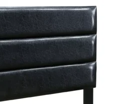 Black Channel Tufted King Upholstered Bed Frame 26 Black Channel Tufted King Upholstered Bed Frame -Furniture Specialty Shop 810513588 7