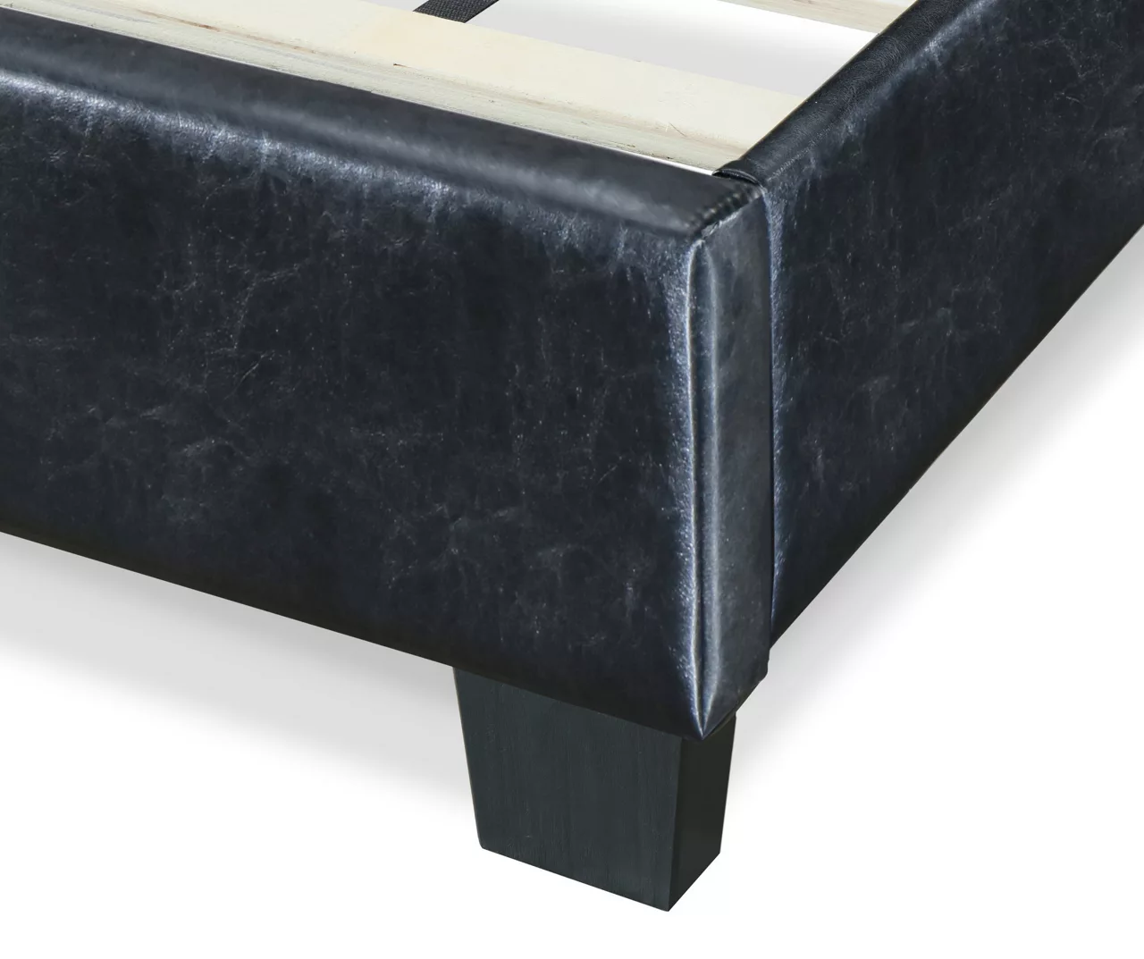 Black Channel Tufted King Upholstered Bed Frame 13 Black Channel Tufted King Upholstered Bed Frame - Image 11
