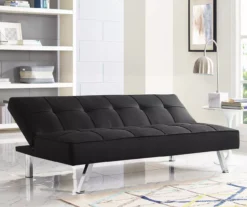 Corey Black Convertible Sofa -Furniture Specialty Shop 810514243 2