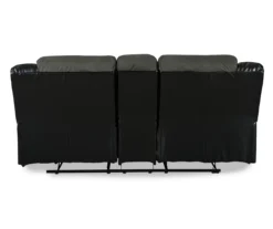 Earhart Faux Leather Reclining Console Loveseat -Furniture Specialty Shop 810519695 2