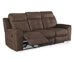 Jesolo Coffee Reclining Sofa -Furniture Specialty Shop 810519726 1