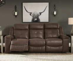 Jesolo Coffee Reclining Sofa -Furniture Specialty Shop 810519726 2