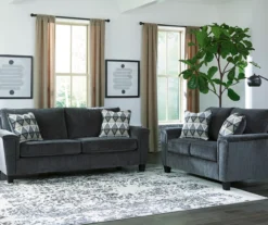 Abinger Smoke Loveseat 14 Abinger Smoke Loveseat -Furniture Specialty Shop 810519729 810519730 1