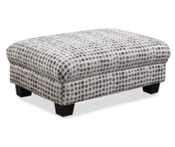 Rogers Ink Dot Ottoman -Furniture Specialty Shop 810519885 2