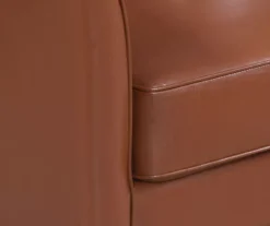 Willow River Hammond Faux Leather Swivel Accent Chair 24 Willow River Hammond Faux Leather Swivel Accent Chair -Furniture Specialty Shop 810519939 3