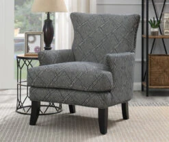 Bossa Gray Print Accent Chair 15 Bossa Gray Print Accent Chair -Furniture Specialty Shop 810519952 7