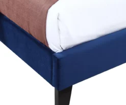 Decatur Navy Twin Upholstered Bed -Furniture Specialty Shop 810519977 3