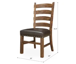 Napa Ladder Back Dining Chairs, 2-Pack -Furniture Specialty Shop 810520071 3