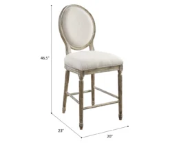 Windham Upholstered Bar Stools, 2-Pack -Furniture Specialty Shop 810520075 3