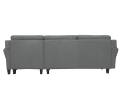 Hayward Gray Rolled Arm Sectional -Furniture Specialty Shop 810524579 5