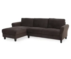 Waverley Coffee Brown Sectional -Furniture Specialty Shop 810524581 2