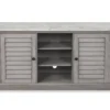 52" Faux Marble Shutter Door TV Stand 1 52" Faux Marble Shutter Door TV Stand -Furniture Specialty Shop 810524648 2