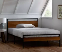 Brookside Metal & Wood Platform Bed -Furniture Specialty Shop 810527133 810527134 810527135 810527132 5