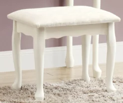 Antique White 2-Piece Mirror Vanity Set -Furniture Specialty Shop 810527351 4