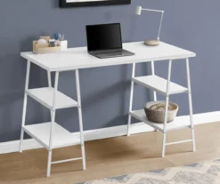 Monarch Metal 3 Tier Computer Desk -Furniture Specialty Shop 810527359 1