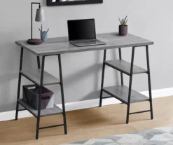 Monarch Metal 3 Tier Computer Desk -Furniture Specialty Shop 810527362 1