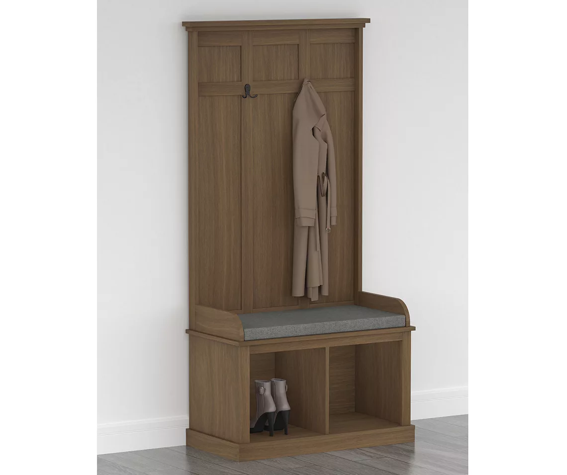 Real Living Villa Park 2-Hook Hall Tree With Cushioned Bench 11 Real Living Villa Park 2-Hook Hall Tree With Cushioned Bench - Image 9