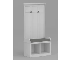 Real Living Villa Park 2-Hook Hall Tree With Cushioned Bench 26 Real Living Villa Park 2-Hook Hall Tree With Cushioned Bench -Furniture Specialty Shop 810529577 2