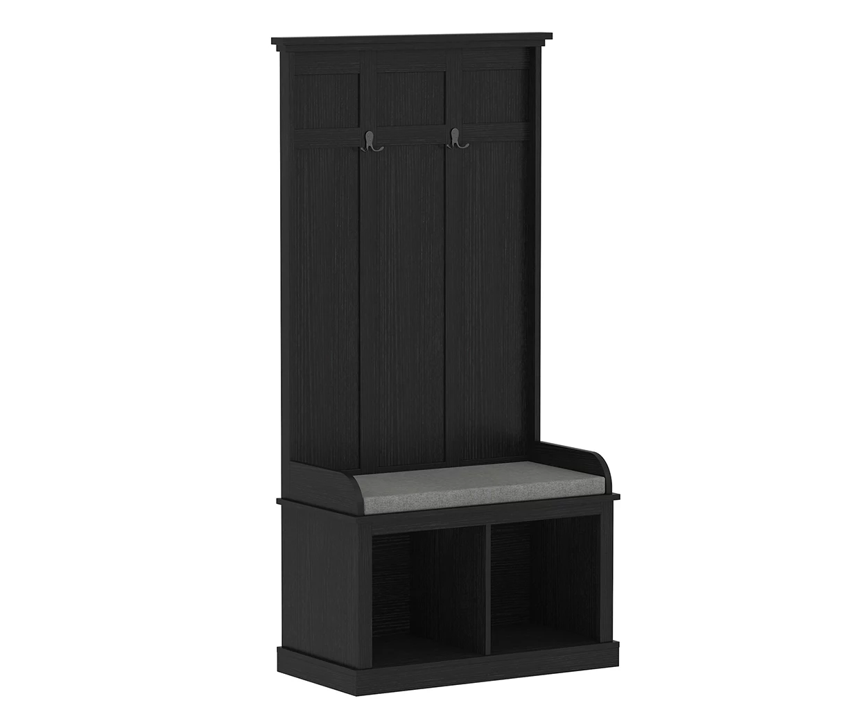 Real Living Villa Park 2-Hook Hall Tree With Cushioned Bench 4 Real Living Villa Park 2-Hook Hall Tree With Cushioned Bench - Image 2