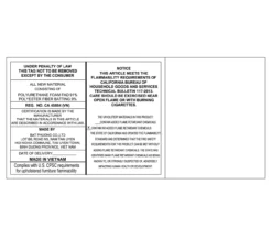 Avon Lake Tufted Ottoman Cocktail Table -Furniture Specialty Shop 810530009 G0