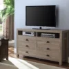 60" Driftwood Storage TV Stand 1 60" Driftwood Storage TV Stand -Furniture Specialty Shop 810531584 2