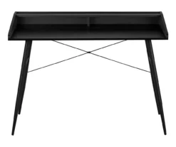 2-Cubby Computer Desk With Hutch -Furniture Specialty Shop 810533452 4