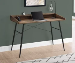 2-Cubby Computer Desk With Hutch -Furniture Specialty Shop 810533453 1