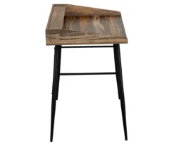 2-Cubby Computer Desk With Hutch -Furniture Specialty Shop 810533453 6
