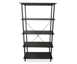 Real Living Rustic 5-Shelf Bookcase -Furniture Specialty Shop 810534675 3